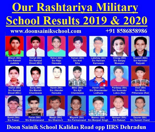 RMS Selected student 2019-20