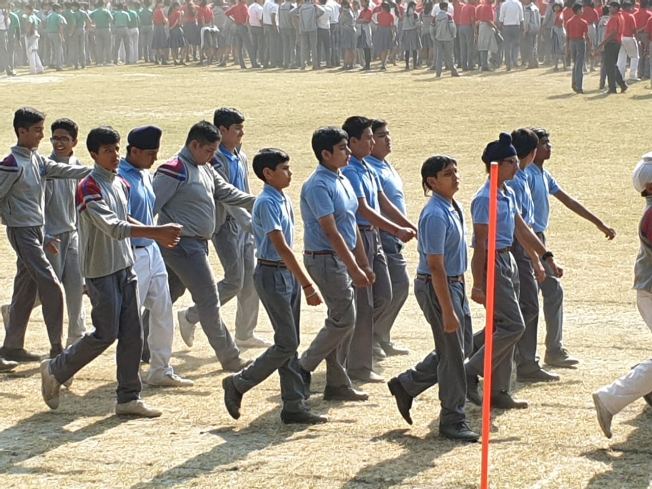 doon sainik school stuents march past