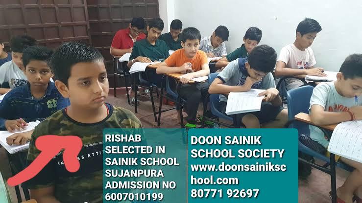select in sainik school sujanpur doon sainik school
