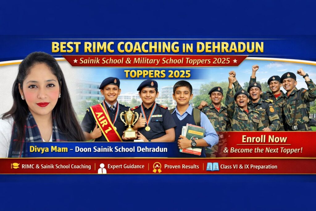 RIMC Coaching Kaha Se Karein - Doon Sainik School