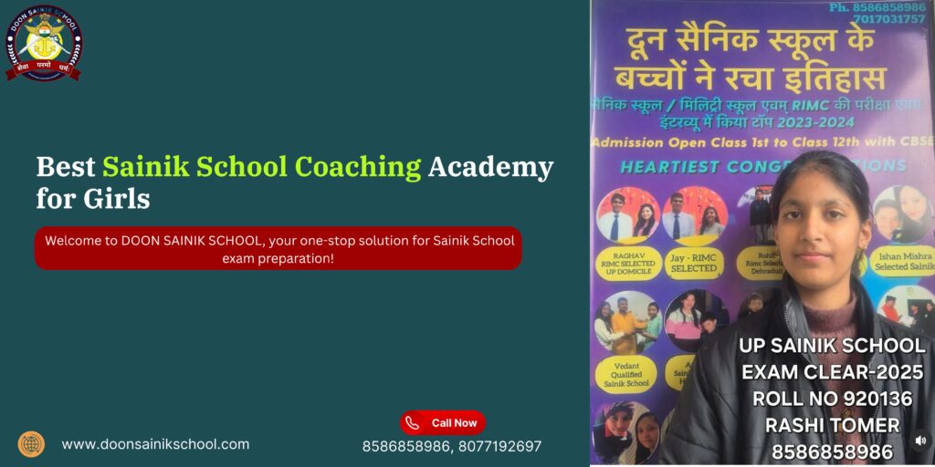 Best Sainik School for Girls