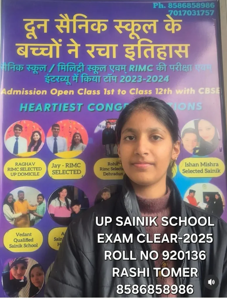 Sainik School Coaching for Girls
