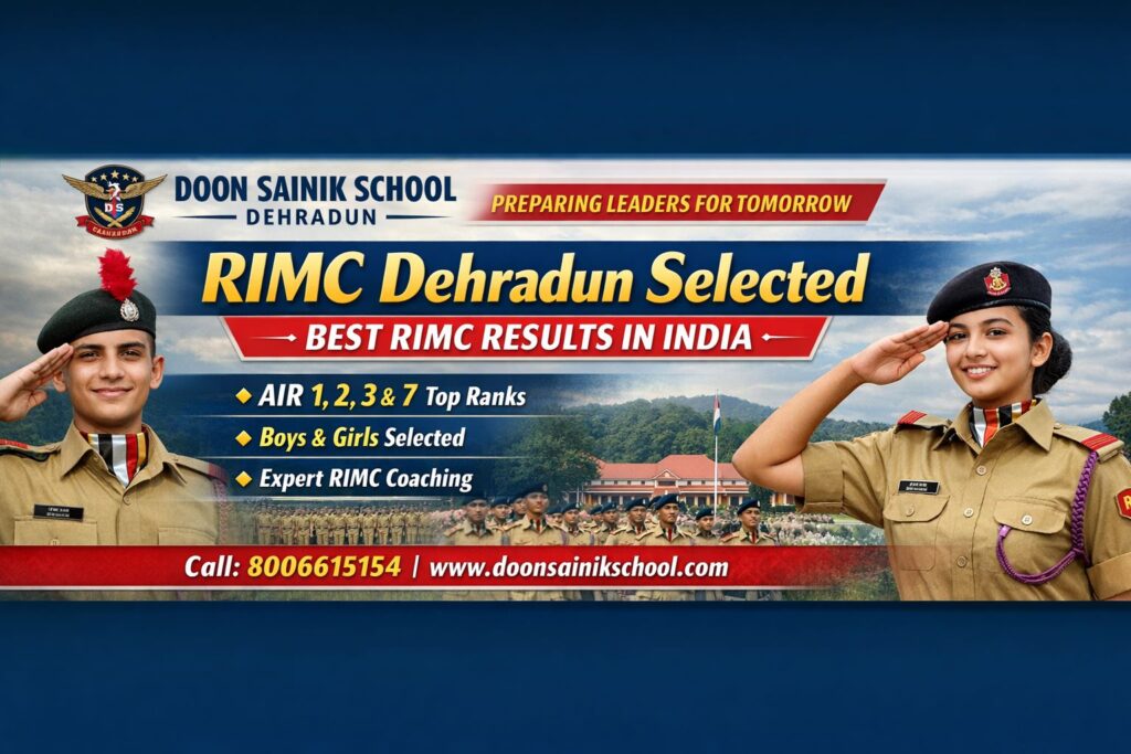 RIMC Coaching Dehradun - Doon Sainik School