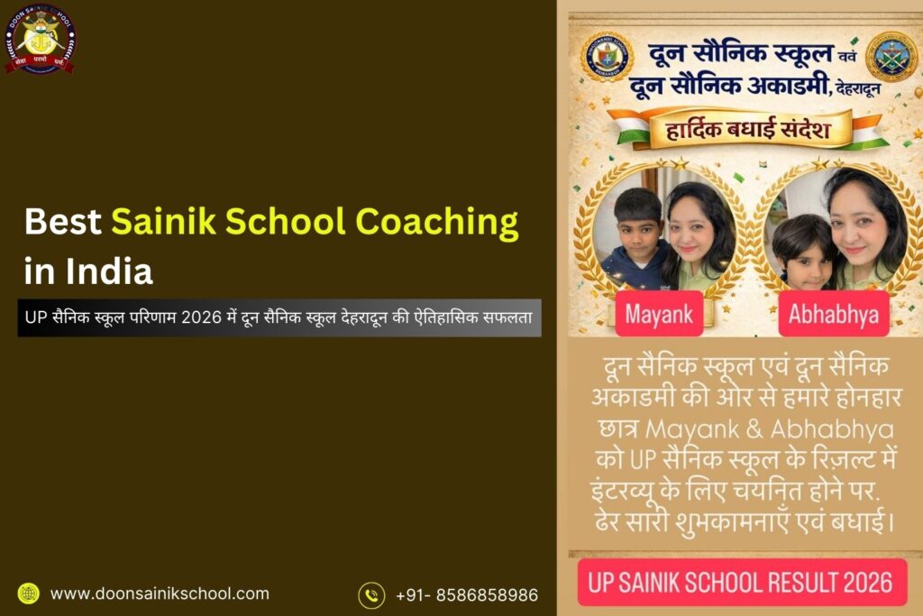 Sainik School Coaching in India