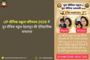 UP Sainik School Results 2026