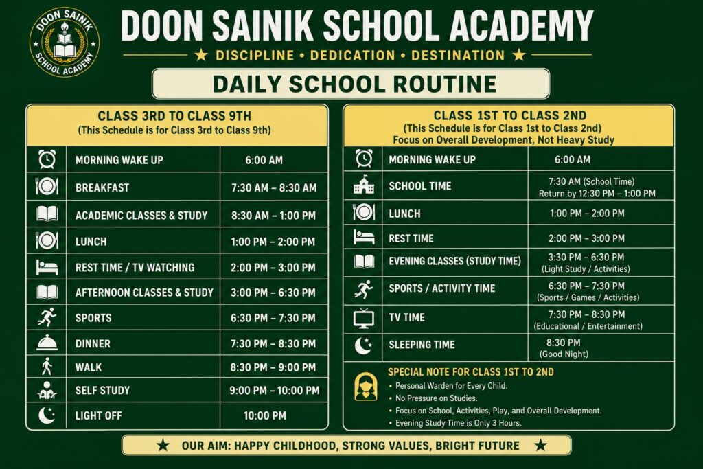 Best Hostel Coaching for RIMC RMS and Sainik School Preparation